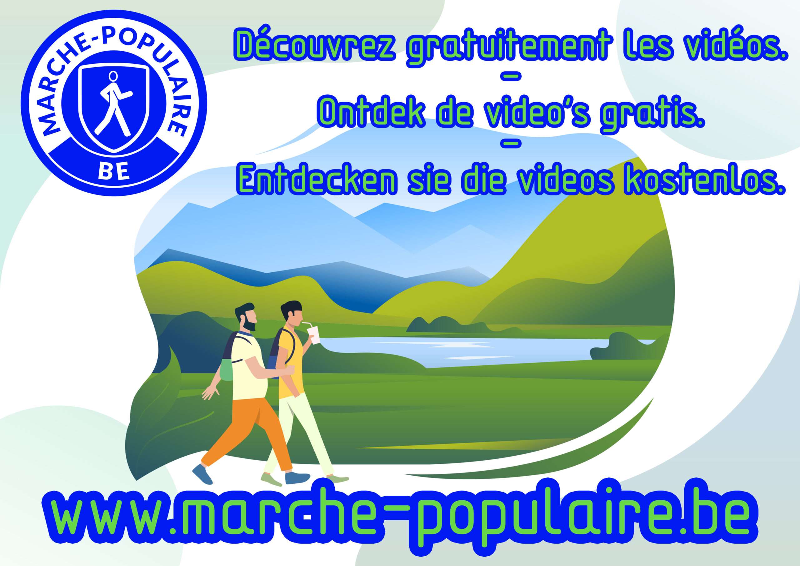 MARCHE POPULAIRE EST A LENS (BE) SUR UNE MARCHE A.D.E.P.S ORGANISEE PAR « ACTION LENSOISE »